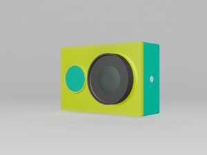 action video camera Model 3D