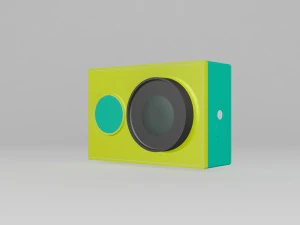 action video camera 3D Model