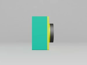 action video camera 3D Model