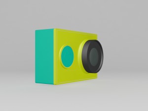 action video camera Model 3D