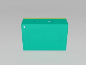 action video camera 3D Model