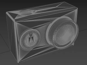action video camera 3D Model
