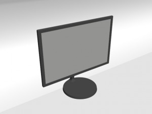 tft screen pc tv 215 Modèle 3D