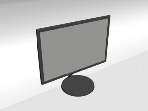 टीएफटी स्क्रीन पीसी टीवी 215 3D मॉडल