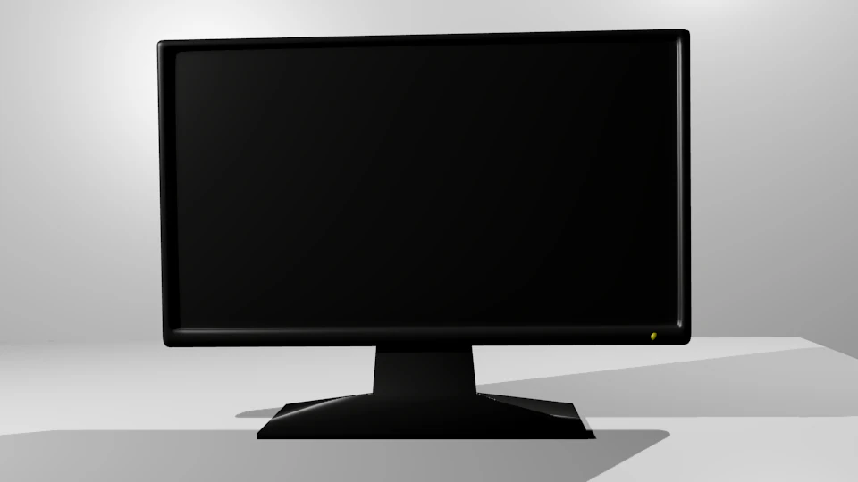 flatscreen television 3D Model .c4d .max .obj .3ds .fbx .stl .blend 