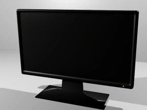 flatscreen television 3D Model