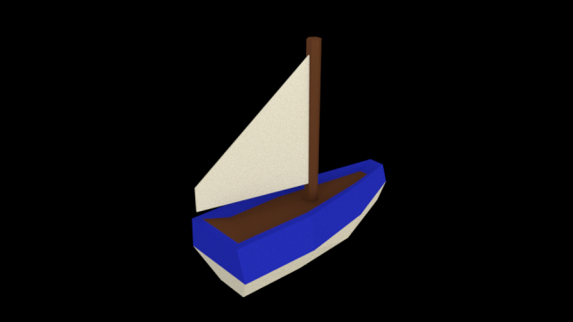 boat Modelo 3D .c4d .max .obj .3ds .fbx .stl .blend 