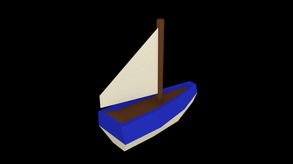 boat 3D Model .c4d .max .obj .3ds .fbx .stl .blend 