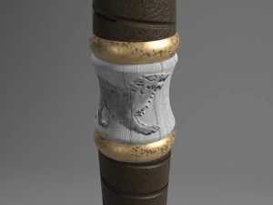 ice - ned stark sword 3D Model