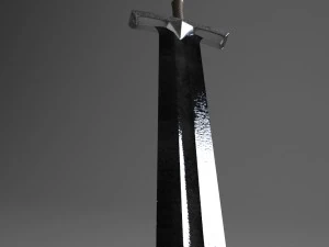 ice - ned stark sword 3D Model