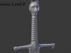 longclaw - jon snow sword 3D Model