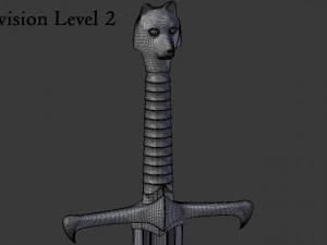 longclaw - jon snow sword 3D Model