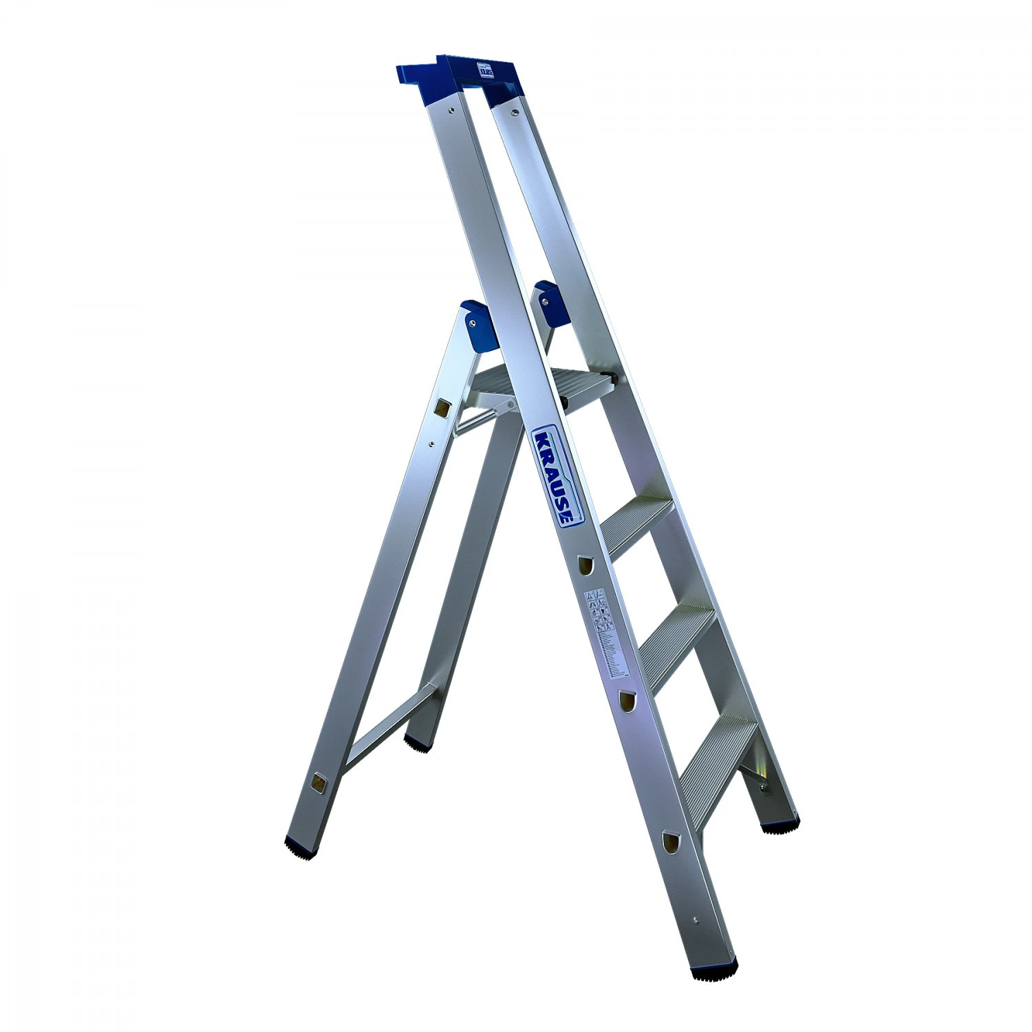 Step Ladder Krause Stabilo 4 Steps 3D Model .c4d .max .obj .3ds .fbx .stl .blend 