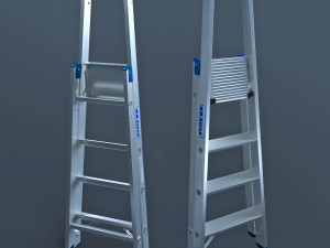 Step Ladder Krause Stabilo 4 Steps 3D Model