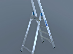 Step Ladder Krause Stabilo 4 Steps 3D Model