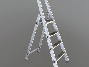 Step Ladder Krause Stabilo 4 Steps 3D Model