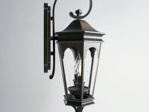 Inman Park An Outdoor Wall Lamp 3D Model
