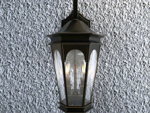 Inman Park An Outdoor Wall Lamp 3D Model