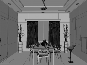 dining room 3D Model