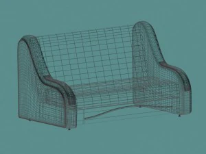 sofa bed 3D Model