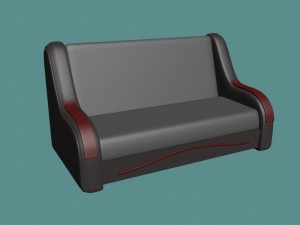 sofa bed 3D 모델