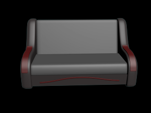 sofa bed 3D-Modell