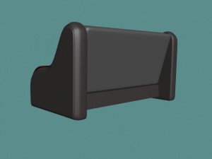 sofa bed 3D-Modell