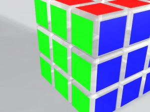 rubic cube 3x3 3D Model