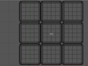 rubic cube 3x3 Model 3D