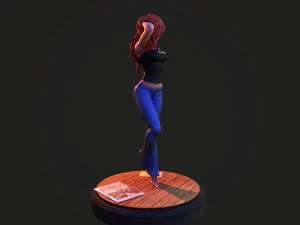mary jane watson - spider-man - marvel comics 3D Model