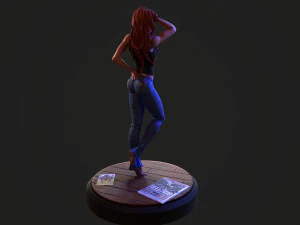 mary jane watson - spider-man - marvel comics 3D Model
