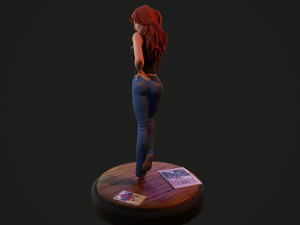 mary jane watson - spider-man - marvel comics Modelo 3D