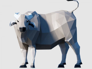 farm animals pack low-poly Modello 3D