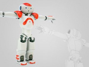 robot nao 3D 模型