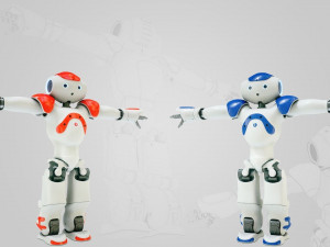 robot nao 3D 模型