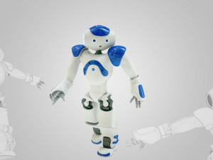 robot nao 3D 模型