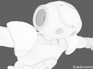 robot nao 3D 模型