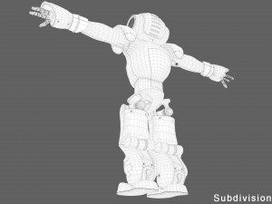 robot nao 3D 模型