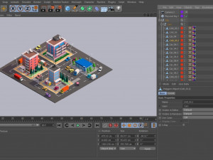 cartoon lowpoly city free game pack free low-poly Modèle 3D