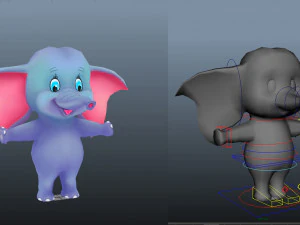 animal pack v7 low-poly 3D Model