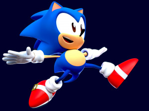 sonic the hedgehog 3Dモデル