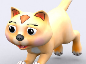 3drt - toonpets animals Modelo 3D