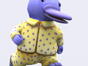3drt - toonpets animals Modelo 3D