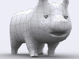3drt - toonpets animals 3D Model