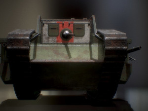 landship wwi heavy tank low-poly 3D 模型