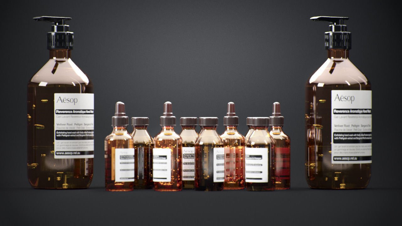 Set Of Decor Model S 3D Модель In Ванная 3DExport