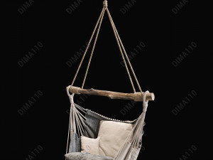 suspended chair 3D मॉडल