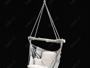 suspended chair 3D मॉडल