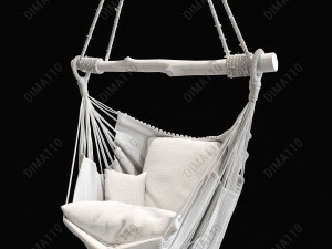 suspended chair 3D मॉडल