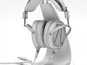 headphones audeze lcd-2 3D Model